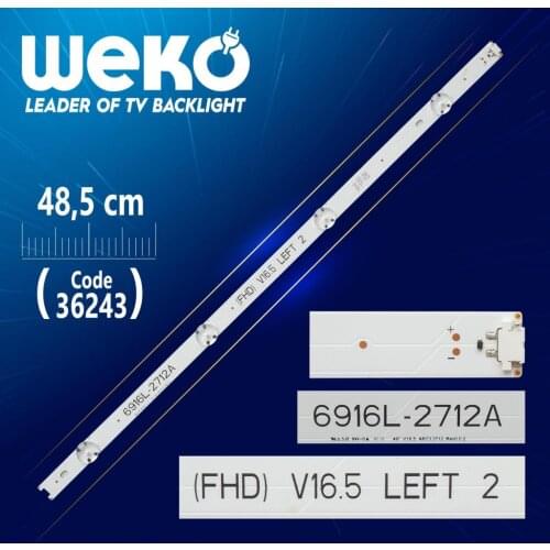 49 V16.5 ART3 2712 REV0.02 6916L-2712 4 LED 48.5 CM