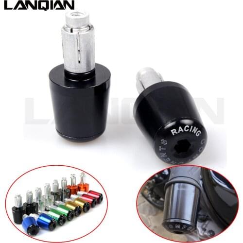 7/8'' 22 mm CNC motorcycle handlebar handle bar grips ends for SUZUKI GSXR 600/750 GSX-R 600/750 2006 2007 2008 2009 2010