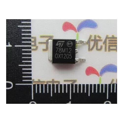 78M12 Power IC / 78M12 TO-252 voltage regulator IC / three-terminal voltage regulator circuit 500 mA Positive Voltage Regulators