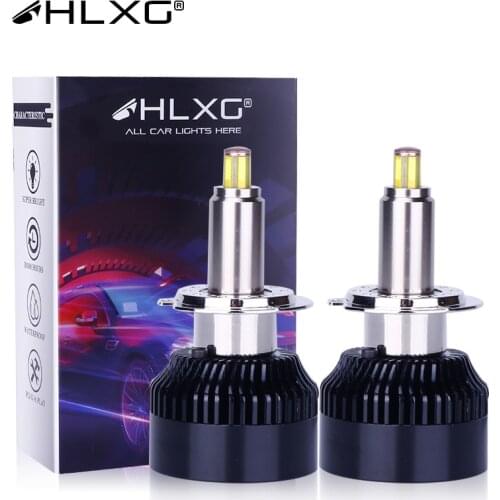 HLXG 360 h7 led canbus H8 H9 H11 лампочки h7 CSP bulb lamp 12 Sides 25000LM 6000K car Light 9005 9006 HB3 HB4 H1 LED headlight