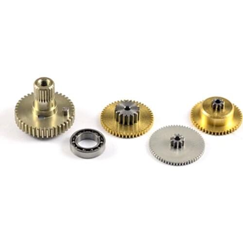 FATJAY Power HD servo spare part metal gear set for 1501MG LF-20MG LW-20MG WP-23KG 1206TG L-12HV STORM7 2215S