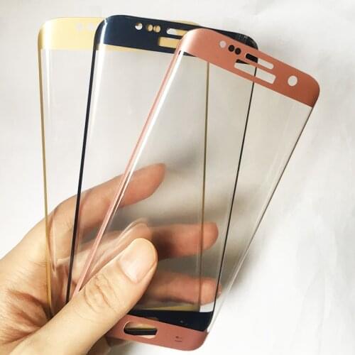 KUKOWDEE 10pcs/lot 3D Curved Full Screen Protector For S7 edge S7 S6 edge plus Guard Screen Tempered Glass Film 10piece
