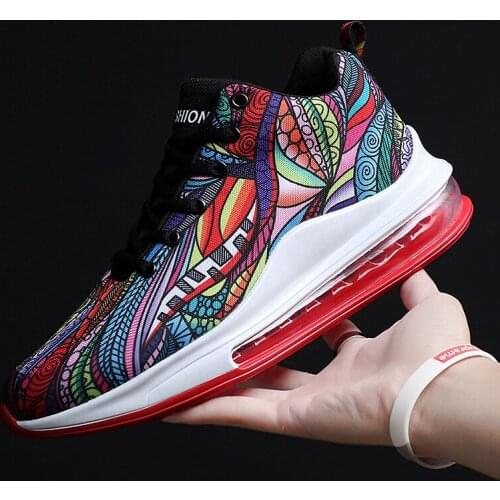 Mens Vulcanize Shoes,front strap Lightweight high-top synthetic Adult mesh sneakers Basketball sports cushioning trainers