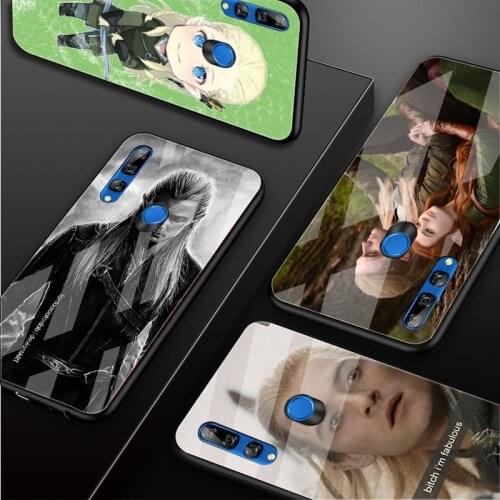 Legolas Greenleaf Tempered Glass Phone Case For Huawei Honor 8X 9 10 20 30 lite PRO 10i 20i