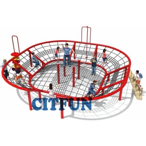 Hot Sale Outdoor Children Climber Park Equipment, Exercise Fitness Equipment, net structure OP18-228A