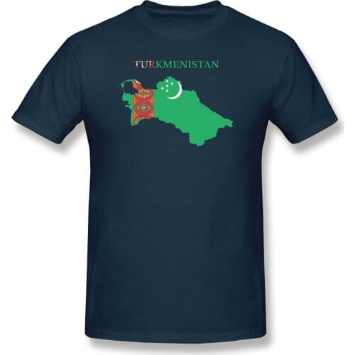 Man Turkmenistan Map Flag Patriotic,Flags,Country,Patriot Everyday Novelty Graphic T-shirts