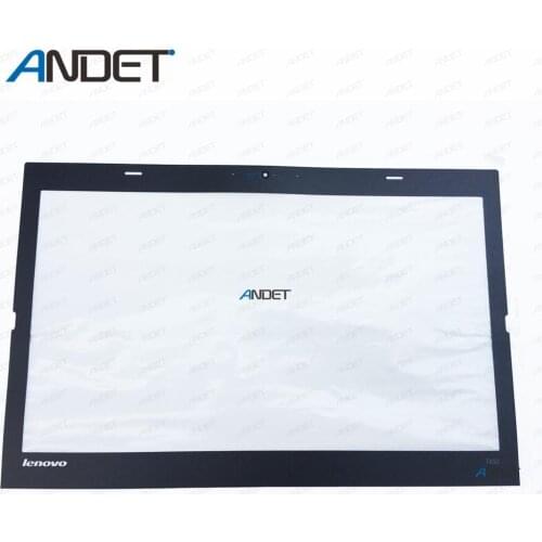 New Original for Lenovo ThinkPad T450 LCD Bezel Front Shell Cover Stickers with Camera Hole 00HN541 00HN542 AP0SR000900