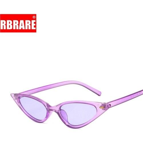 RBRARE 2021 Small Frame Sunglasss Women Vintage Cateye Sun Glasses Men Outdoor Driving Goggles Classic Oculos De Sol UV400