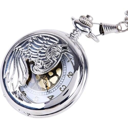 Hollow Out Quartz Pocket Watches New Fashion Men Necklace Chain Women Silver Watches Pendant Gifts for Lady