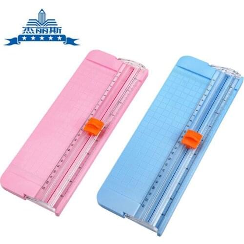 Portable Mini Scrapbooking Paper Trimmer Cutters Guillotine with Pull-out Ruler for Photo Labels Paper Cuttin