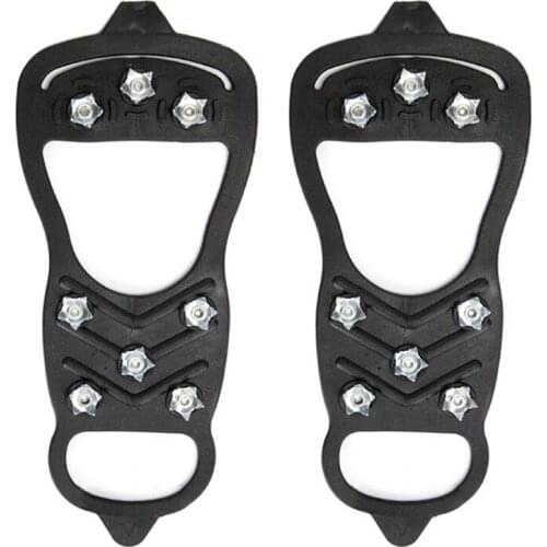 Professional Climbing Crampons 8 Studs Anti-Slip Ice Snow Camping Hiking Boots Spike Grip Winter Outdoor Equipment