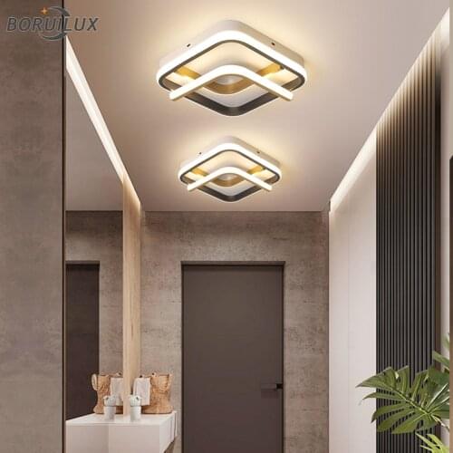 Modern New Dimmable LED Chandelier Lights Living Study Room Bedroom Corridor Aisle Lamps Iron Aluminum Fixtures Indoor Lighting