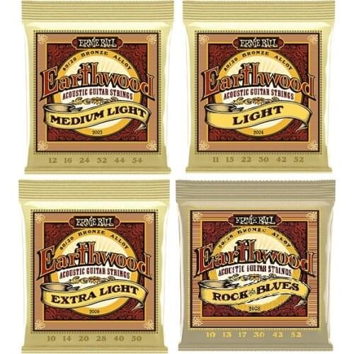 1 set EniBall Earthwood Acoustic Guitar Strings 80/20 Bronze Alloy 2004 2006 2008