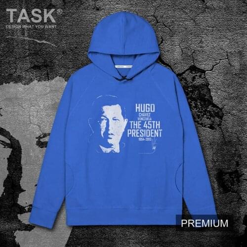 Celebrity Hugo Rafael Chavez Frias Venezuelan President politician mens hooded sweater long sleeve sweatshirt Spring Autumn male