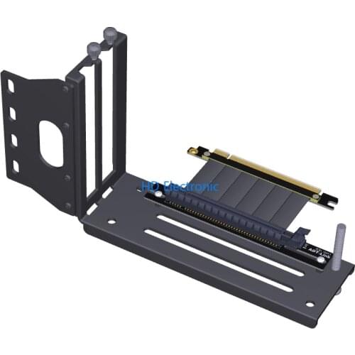 Graphics Cards Vertical Bracket PCIe 3.0 x16 graphics video card to PCIe 3.0 x16 slot extension cable for ATX chassis