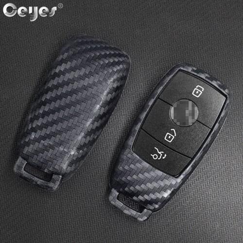 Ceyes Auto Protective Holder Shells Remote Smart Key Covers Case For Mercedes Benz Class E200 E260 E300 W213 2018 S Car Styling