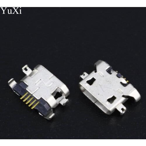 20pcs micro mini usb Charging port jack socket Connector repair parts for Lenovo A319 A536 A6000 A6000T A6010 Vibe A859 K3 K30-T