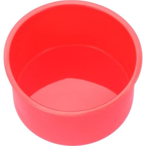 4inch Round Pattern Pudding Mold Cake Pan Tray Muffin Mousse Mould Silicone DIY Baking Tools Pastry Dish Kitchen Accessories