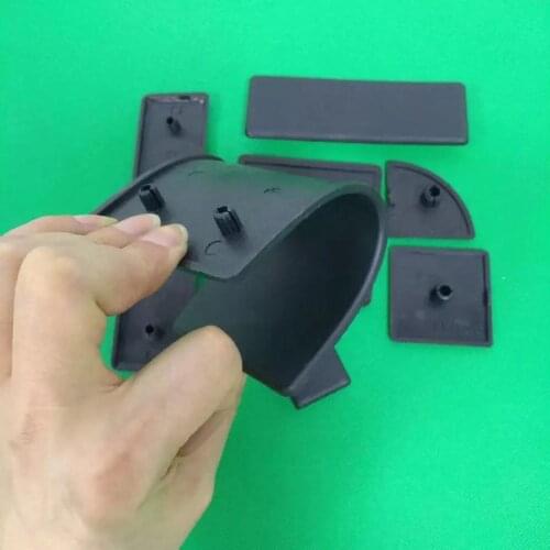 4545 4545R 4560 4590 50100 5050 End Caps Plastic ABS End Cap For 3D Printer Silver or Black