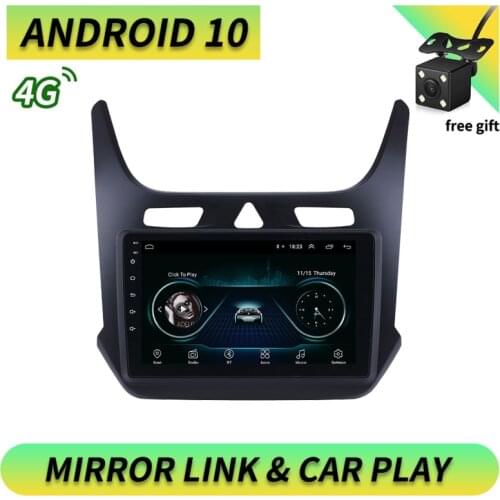 9 Inch 2Din Car Radio Android 10.0 Multimedia Autoradio Bt Stereo Player GPS Navi Head Unit For 2016-2018 chevy Chevrolet cobalt