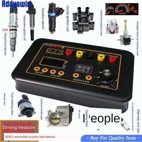 Free shipping !!! Automobile Ignition Coil Test Injector Solenoid Valve Idling Stepper Motor Instrument Tester