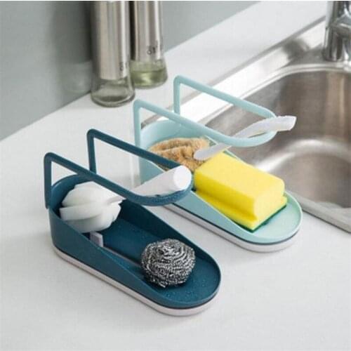 Kitchen Dishcloth Holder For Towel Rag Hanger Sink Sponge Holder Rack Shelf Kitchen Dish Cloth Drain Rack Kitchen Utensil Holder