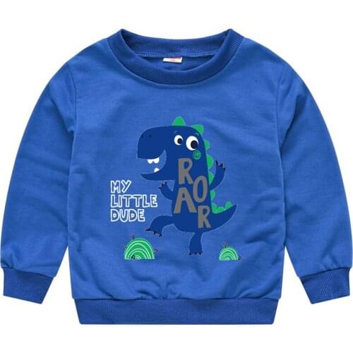Baby Sweatshirt Toddler Printed Casual Sweatshirts Childrens Cute Clothing Catoon Clothes Long Sleeve Pullover Kids Sweatshirt