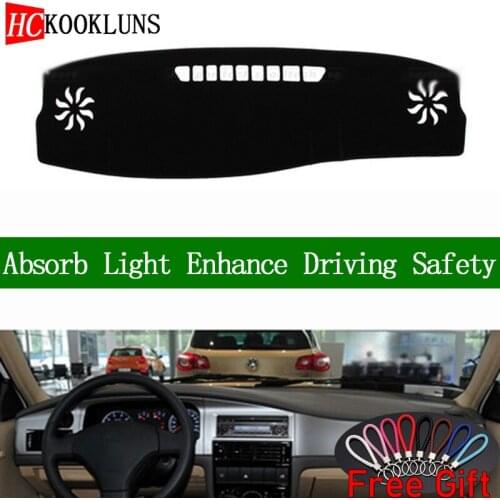 For Volkswagen santana 2008 2009-2012 Dashboard Cover Sun Shade Non-slip Dash Mat Pad Carpet Car Stickers Interior Accessories