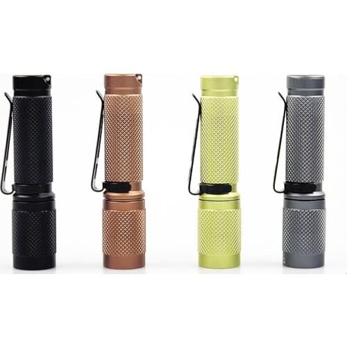 Foxhawk CREE XP-G2 LED 180 Lumens Mini Torch AAA Battery Cool White/NW EDC Pocket Portable Emergency Light Keychain Flashlight
