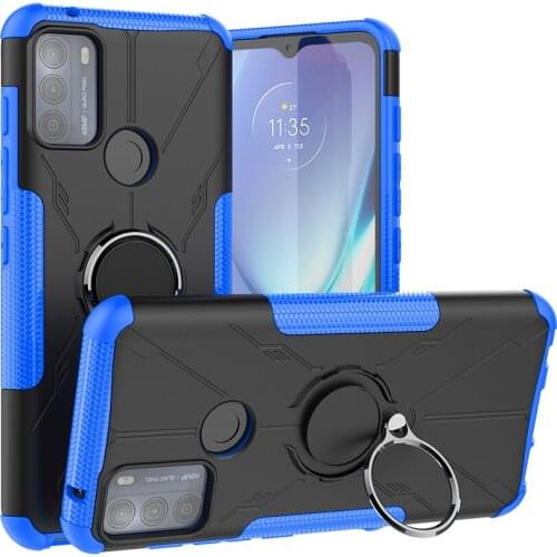 Hybrid Ring Stand Protective Cover For Motorola G50 Case Shockproof Rugged Armor Phone Cases Moto G 50 Funda