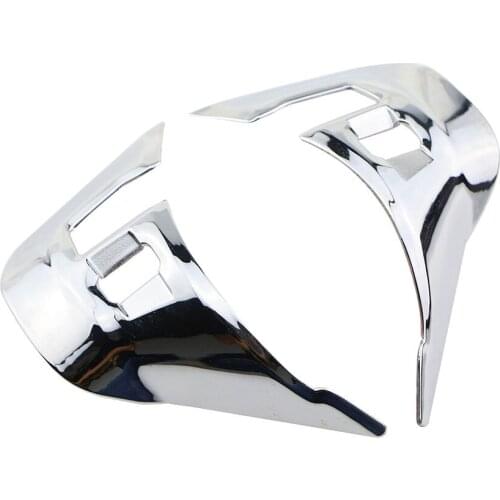 Color My Life ABS Chrome Steering Wheel Decoration Trim Cover Stickers for Peugeot 308 2014 - 2017 308sw 308GT GTI 2015 - 2017