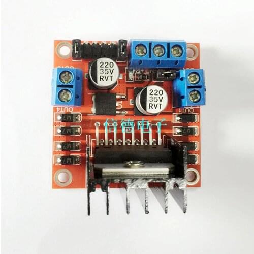 L298N motor driver board module L298 for arduino stepper motor smart car robot free shipping