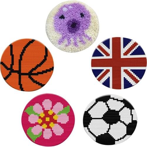 Cartoon Pattern - Latch Hook Kit Embroidery Rug Cushion Carpet