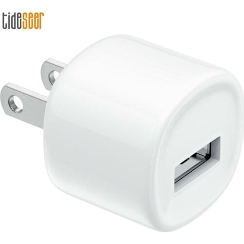 USB Wall Mobile Phone Charger 5V 1A US Plug for iPhone X 7 8 iPad For Samsung S9 S10 Huawei Xiaomi Travel Power Adapter 100pcs