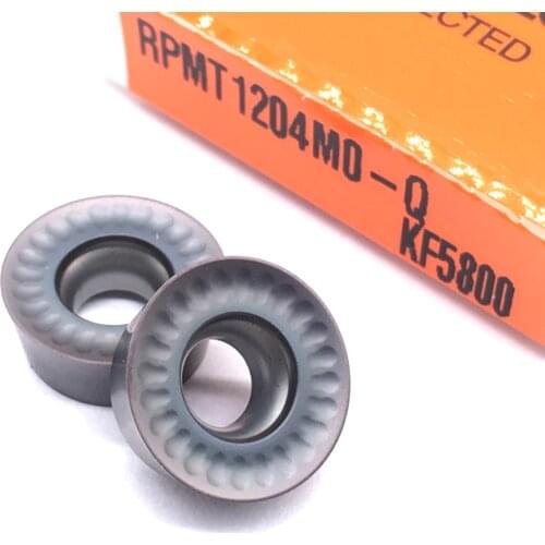 RPMT1204 MO Q KF5800 New Carbide Inserts CNC Good Quality Turning Tool RPMT 1204 MO-Q KF5800