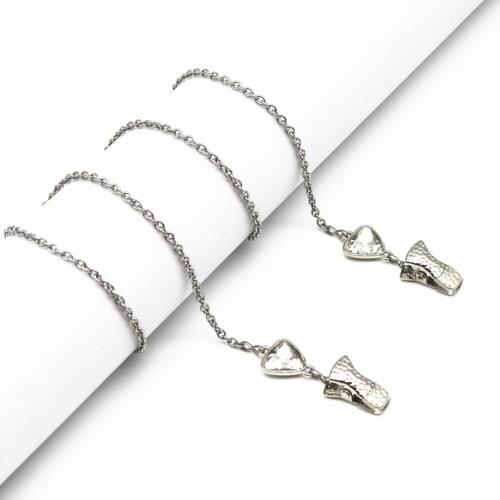Crystal Face Mask Lanyard Eyeglasses Chain Glasses Strap Clip Women Sunglasses Necklace