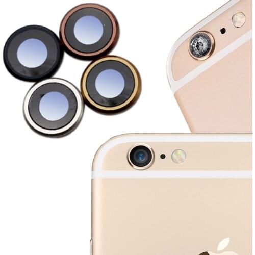 Back Rear Camera Lens Glass Cover With Frame Replacement Compatible For iPhone 6G 6s 6 Plus 6sPlus