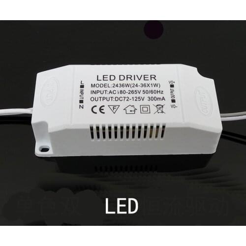 Led ceiling light spotlights led strip drive power ic ballast 8w 12w 18w 24w 36w