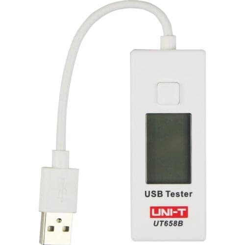 UNI-T UT658 UT658B Mobile Phone Computer Charging USB Voltage Tester Current Energy Monitor9V 3A LCD Backlight