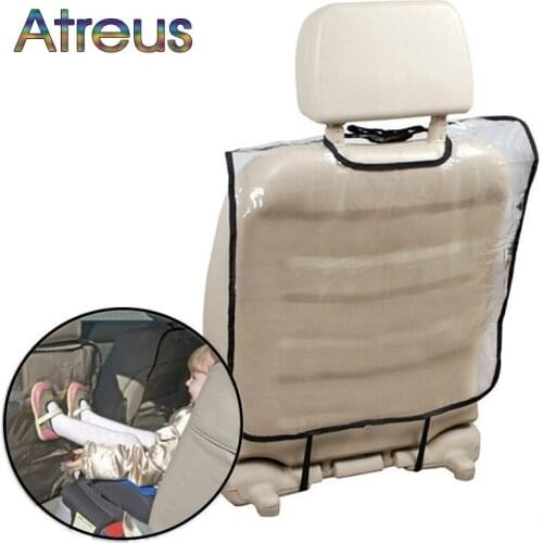 Car Seat Back Child Protector Cover Anti Kick Pad for Ford Focus 2 3 VW Passat B6 B5 B7 T4 Skoda Rapid Fabia Octavia A5 A7