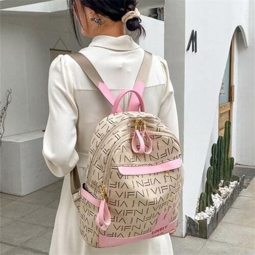 Women Backpack Bag Time Contracted Lightweight Backpacking Anti-theft Backpack Back To School Cute Backpack Women Female