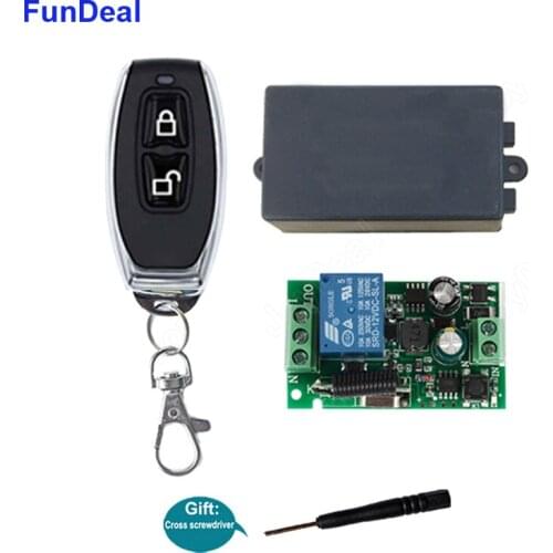 433MHz Universal 220V 110V 1CH Wireless RF Remote Control Led Light Lamp Bulb Electrical Machine Power ON OFF Remote Transmitter