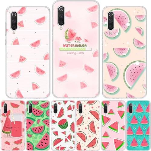 Watermelon Melon Phone Case For Xiaomi Note 10 Mi 8 9 10 10T 11 Ultra F1 F2 F3 Pro Lite X3 5X 6X A1 A2 A3 CC9E Cover