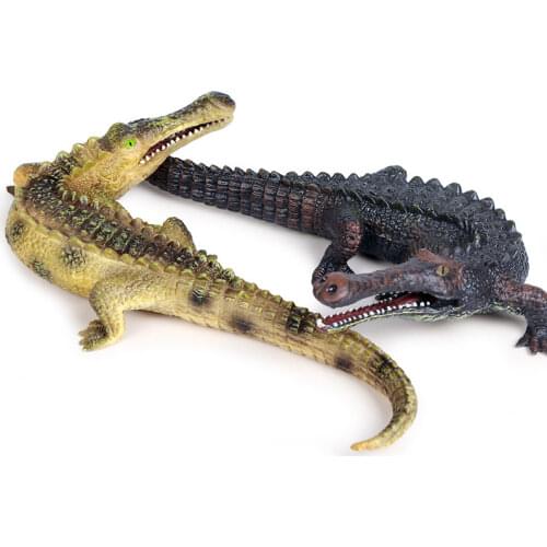New Simulation Crocodile Animal Model Figure Toy Alligator Emperor Crocodile Action Figure Kids Collect Decoration Toy Gifts