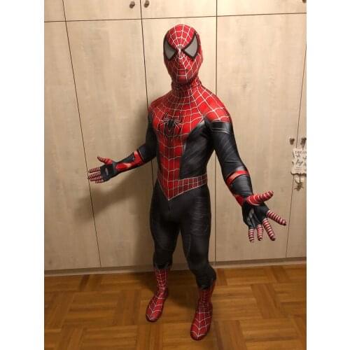 Far From Home Raimi Hybrid Suit Spandex Newest Superhero Costume Halloween Zentai Bodysuit Adult/Kids