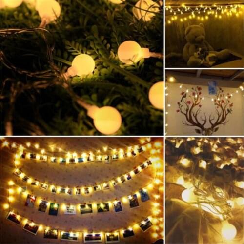 5M 50 LED Garland USB 5v Ball Fairy String Lights for New Year Christmas Festival Party Wedding Lamp Home Decoration led light