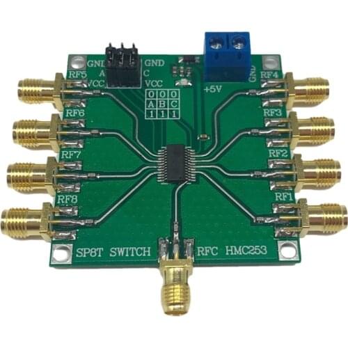 HMC253 DC-2.5 GHz RF Single-pole Eight-throw Switch RF Switch Channel Selection Antenna