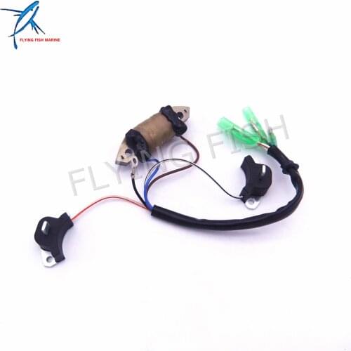 Boat Motor Power Supply Coil Assy T20-06040200 for Parsun HDX 2-Stroke T20 T25 T30A Outboard Engine