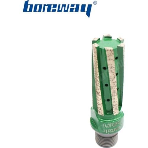 Boreway Supply A Piece Of D25*60T*1/2"G CNC Finger Drill Bit With Water Slots For Processing Counter Without Strengthen Bottom