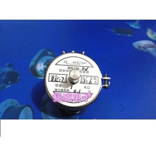 WDJ36-1V conductive plastic potentiometer WDJ36-ⅠV 0.1% precision conductive plastic sensor